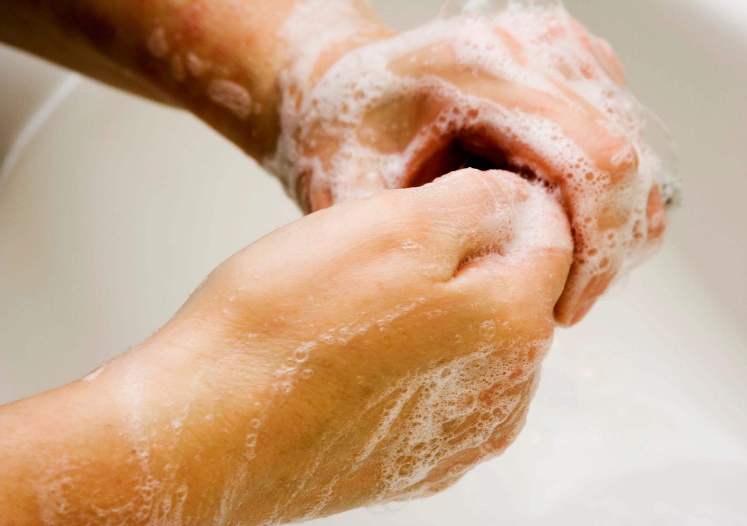 Tensoactivos de jabón de manos espumoso